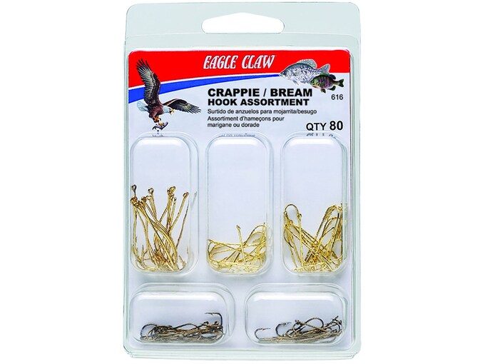 Eagle Claw Crappie/Bream Assortment Hooks