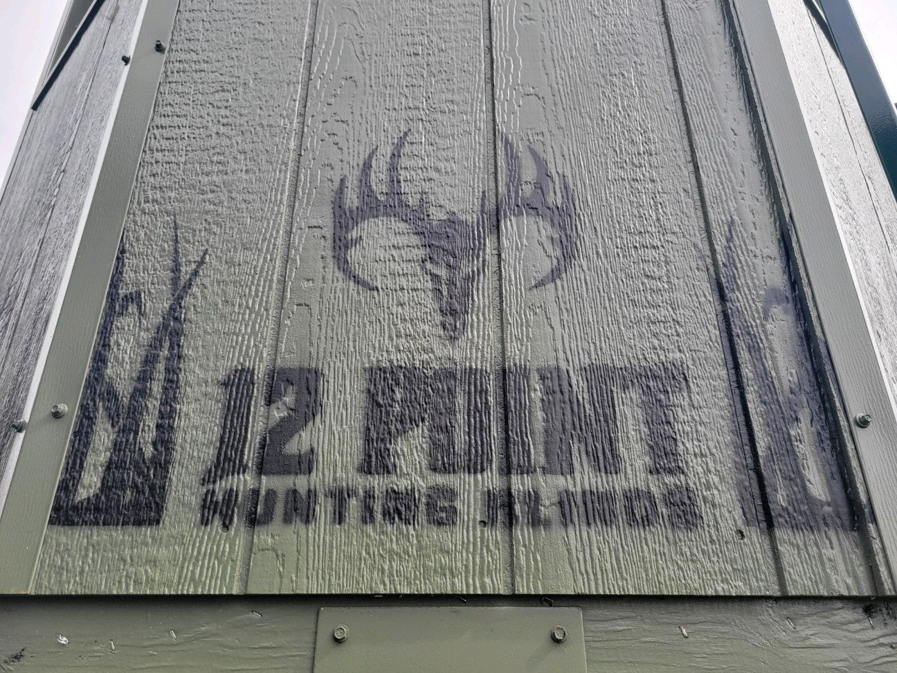 12 point hunting blind