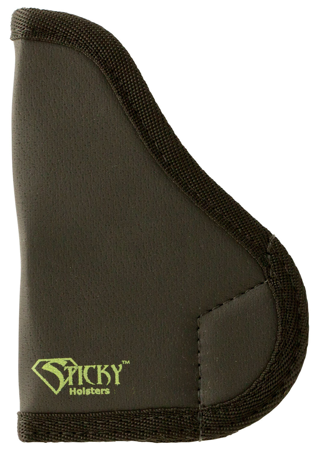 Sticky Holsters LG6S LG-6S Compact/Med Auto Latex Free Synthetic Rubber Black w/Green Logo