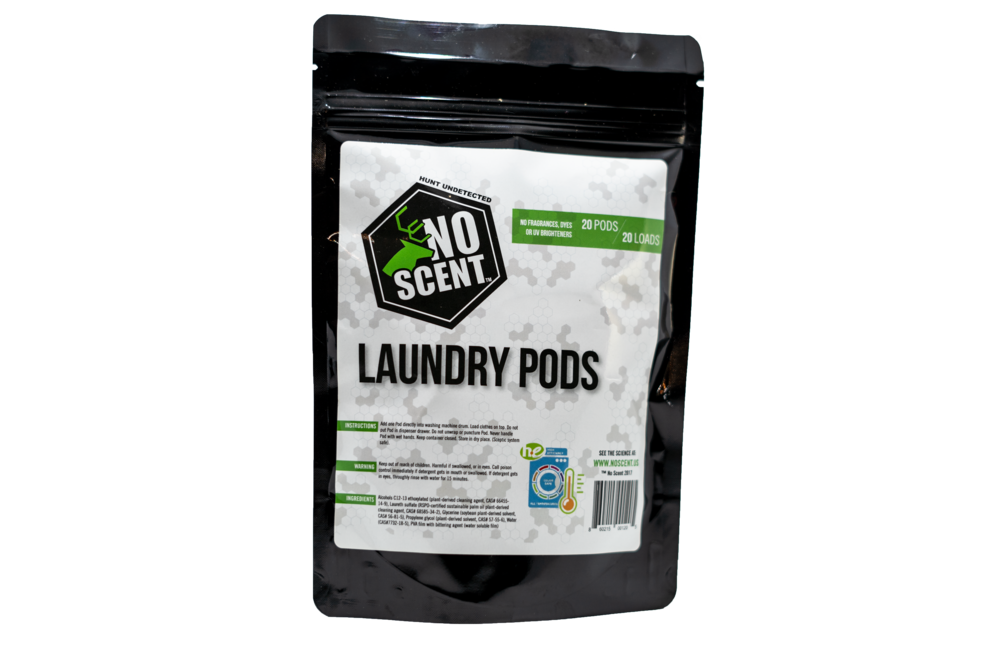 NO SCENT LAUNDRY PODS (20 PODS)