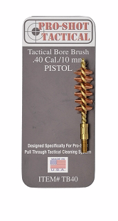 Pro-Shot .40 Cal. /10 mm Bore Brush for Tactical Kit