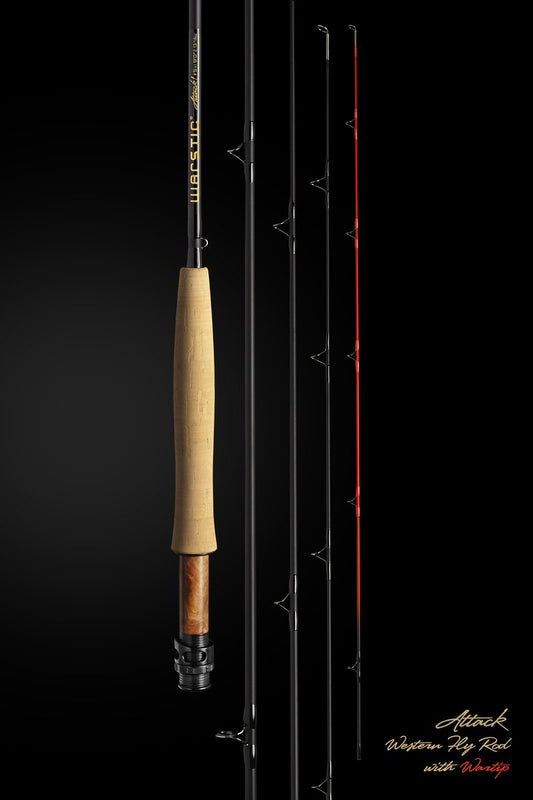 WARSTIC WESTERN FLY ROD WITH POWER LOAD WARTIP