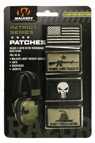 WALKER’S® PATRIOT PATCH KIT-4 ASSORTED PATCHES (COME & TAKE IT VERSION)