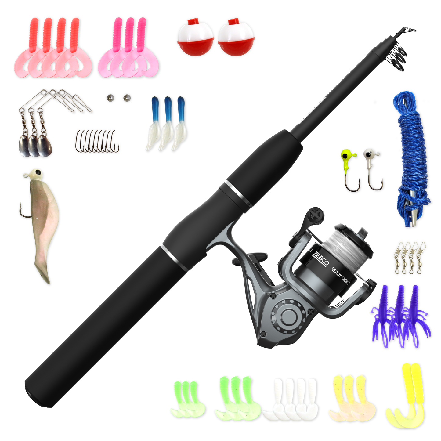 Zebco Ready Tackle Spinning Combo
